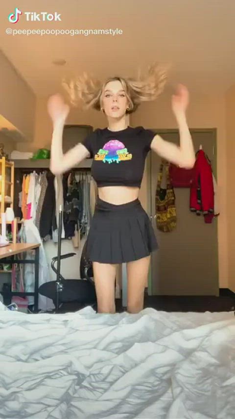 babe boobs cute girls homemade pretty starlet teen teens tiktok clip