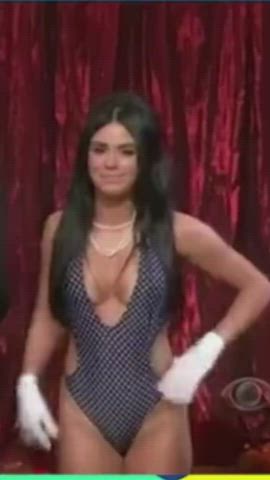 bikini body boobs brazilian brunette dani goddess tease tiktok clip