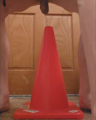 I always yeild for traffic cones... Well, maybe that's a bit of a "stretch"