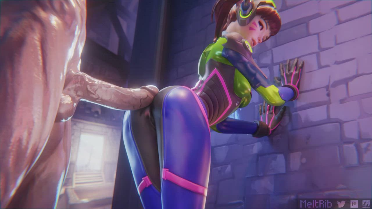 3D Animation NSFW Overwatch Rule34 clip