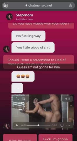 Stepmom gives you a good reason not to tell your dad she is cheating on him [Vol