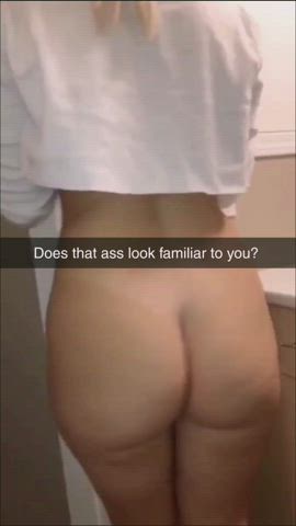 Does that ass look familiar to you?