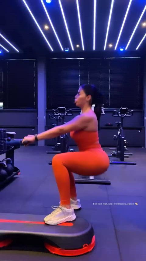 ass gym ponytail clip