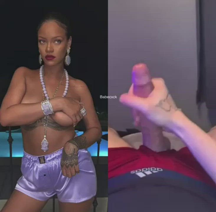 Rihanna's Tits made this bwc explode