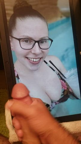 Had to Cum on my Friend's Big Tits