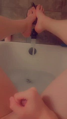 bathroom bathtub girl dick clip