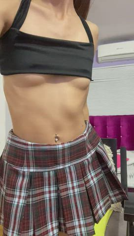 cosplay costume latina model skinny tattoo webcam clip