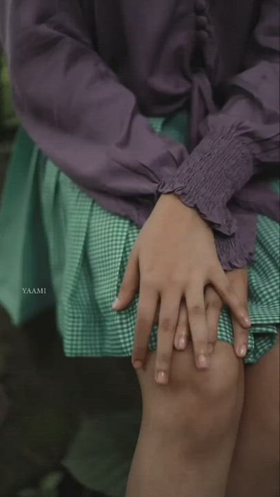 Desi Indian Naughty Allie Schoolgirl Skirt clip