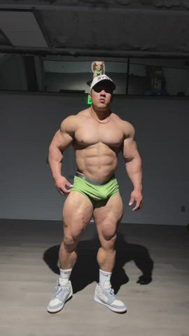 Fitness Dad Jock Model Muscles Underwear Poses