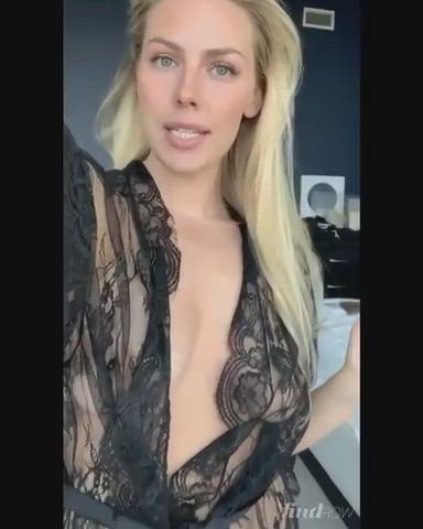 lingerie see through clothing tease clip