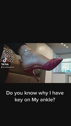 chastity feet femdom clip