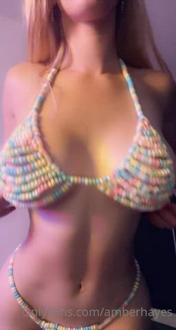 Bikini Blonde Teasing clip