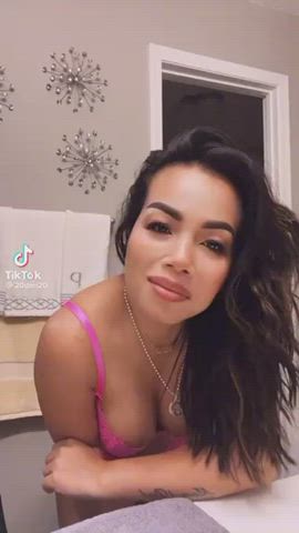 big tits bra lingerie tiktok tits clip