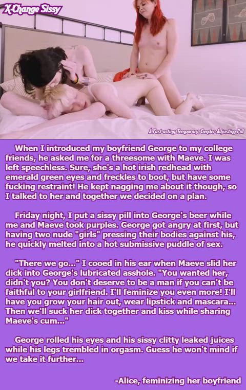 [Part 1 of 3] George, got a threesome he wanted, maybe not in a way he expected