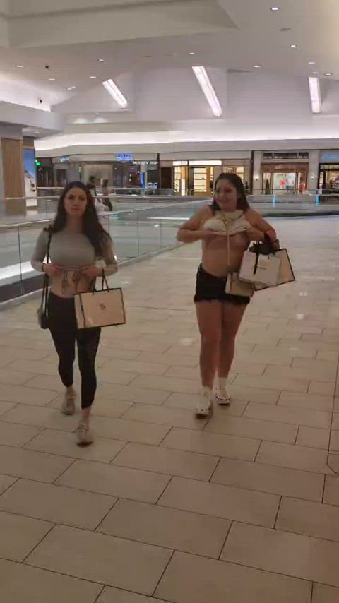 She didn’t think I’d suck her titty in the mall
