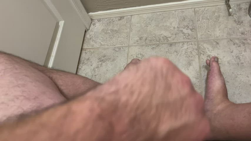 Caught Cum Cumshot Male Masturbation clip