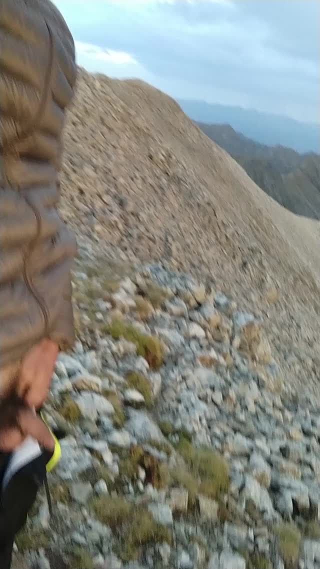 Top of the mountain pee
