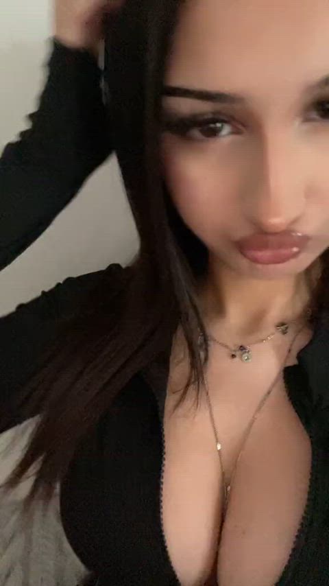 big tits boobs lips teen tiktok tits just-boobs tik-tok clip