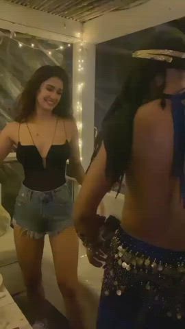 Disha Patani dancing with a male stripper in Goa to get over her breakup with tiger