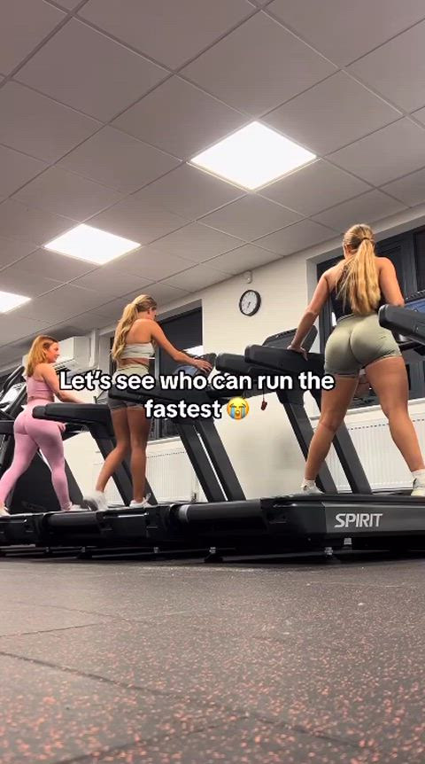 fit chicks gym pawg clip