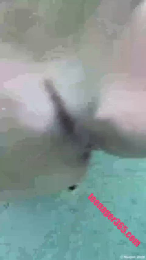 Teen Pool Jet Cum Masturbating Orgasm Pool Swimming