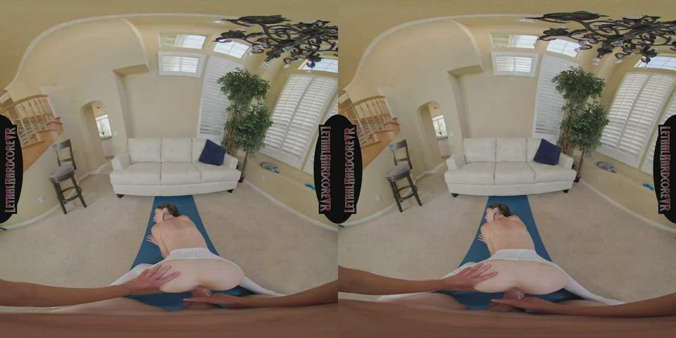 Tiana Blow queefs from doggy in VR (longer HD clip in comments)