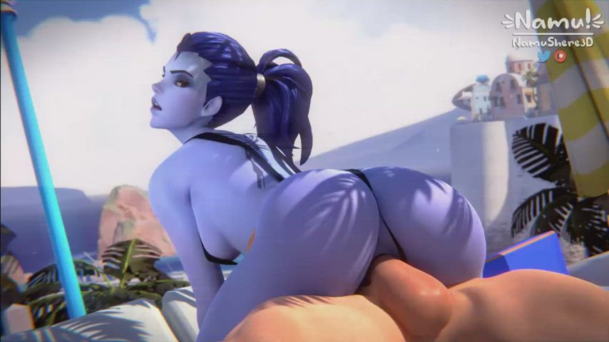 Widowmaker riding (Namu) [Overwatch]