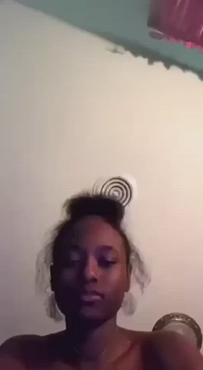 Ebony Fingering Tits Wet Pussy clip