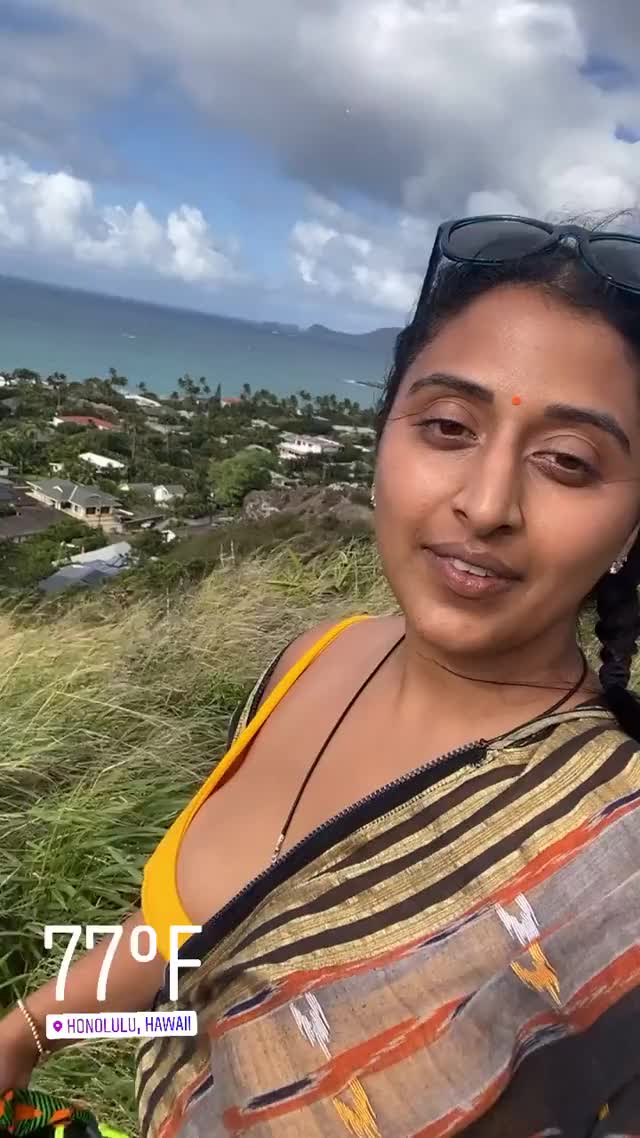 Rajakumari another booby cleavage