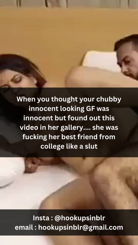 big tits caption chubby cuckold desi gf hardcore indian side fuck tight pussy clip