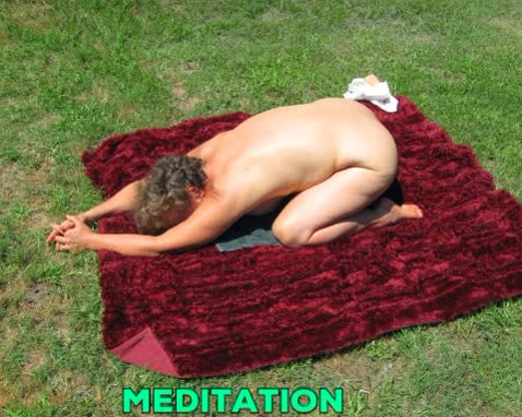 Female GIF-Nude Meditation