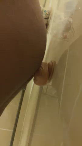 Anal Dildo Quickie Shower Sissy clip