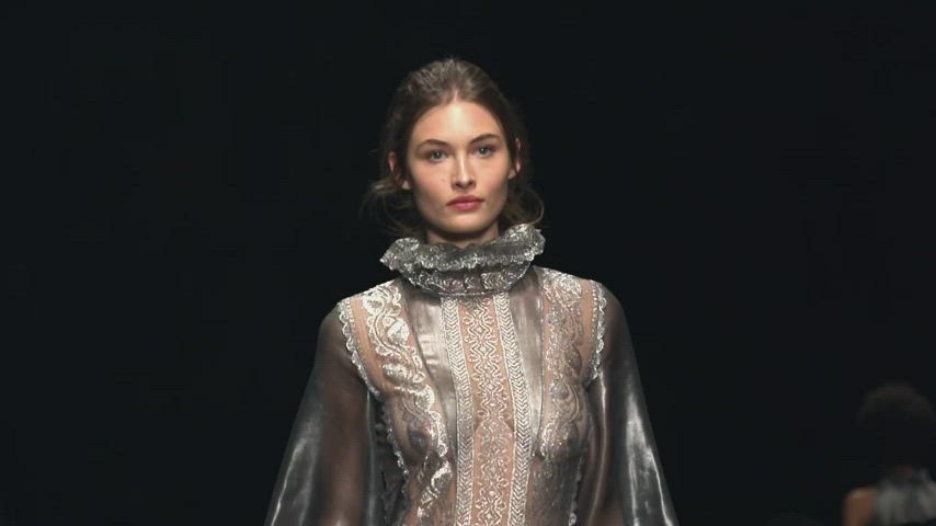 Grace Elizabeth | Alberta Ferretti Fall Winter 2022 Fashion Show