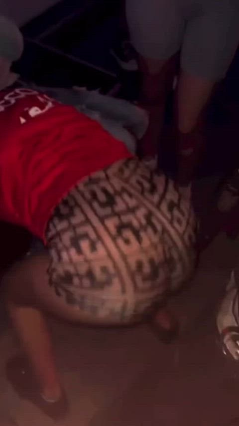 ass grinding party twerking clip