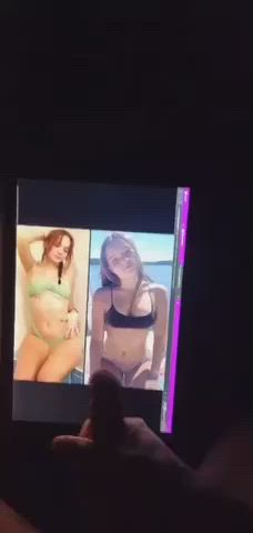 cum girls tribute clip
