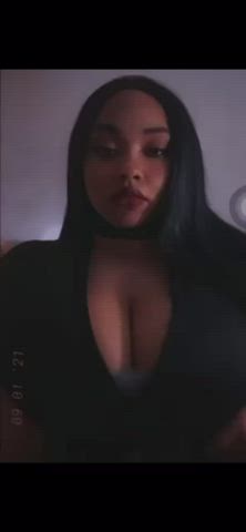 big tits ebony emo goth tits titty drop clip