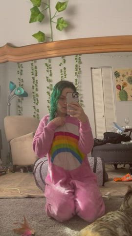 I have the rona right now but I hope you like my carebear onesie