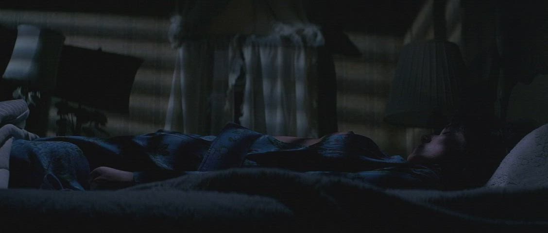 Barbara Hershey gets felt up in her sleep by The Entity (1981)