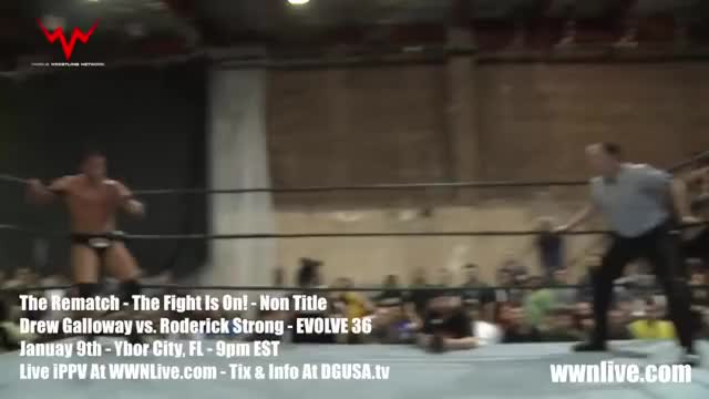 Drew Galloway vs. Roderick Strong - Full Match From EVOLVE 35