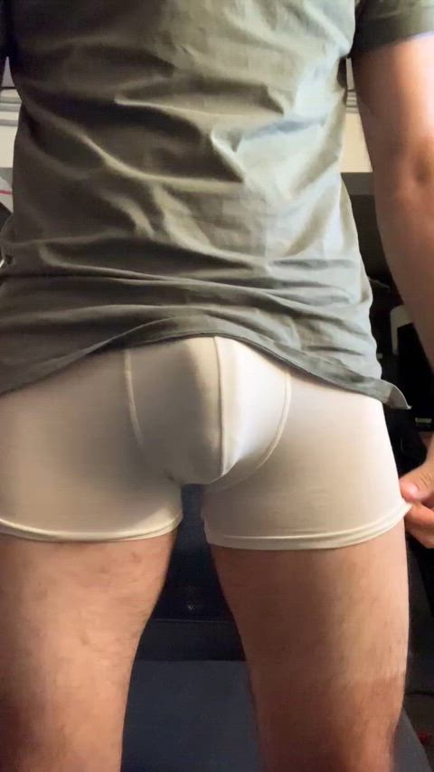 Trying some underwear
