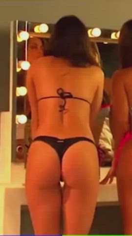 bikini body brazilian brunette bubble butt dani goddess latina sensual tease clip