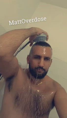 hi sexy hairy guys! hope you join me shower. snap MattOverdose