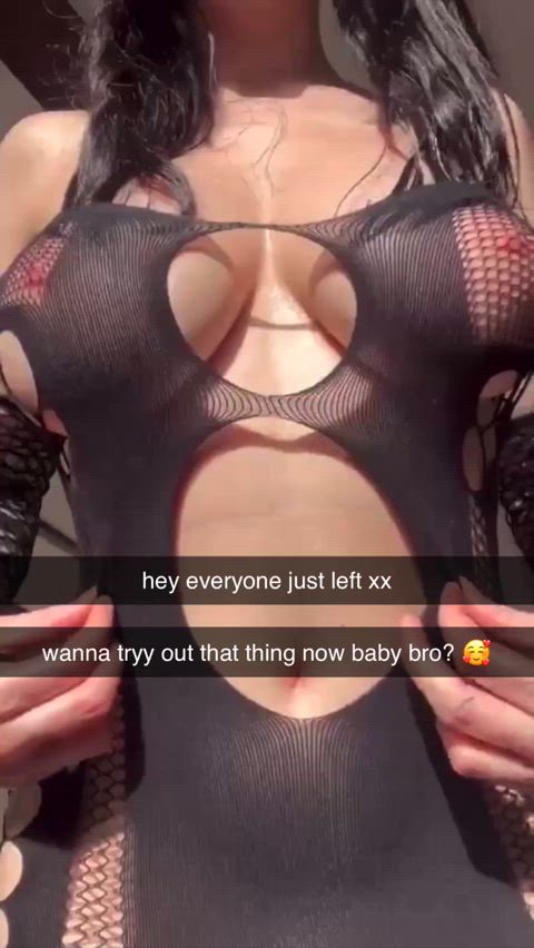 big tits caption sister taboo clip