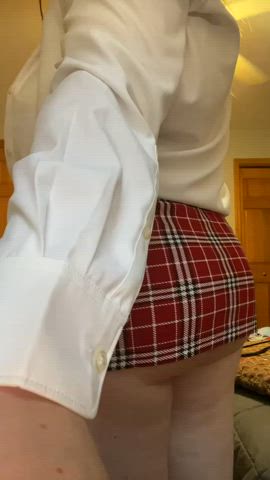 ass big ass jiggle schoolgirl clip