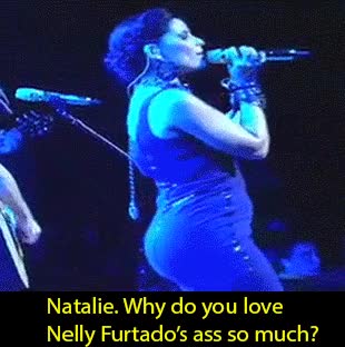 (176297) Since all the requests here comes another of Nelly Furtado's massive ass