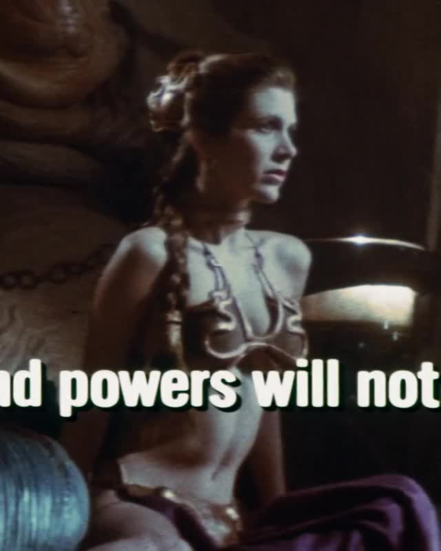 Carrie Fisher - Slave Leia - Return of the Jedi - 04a (1)