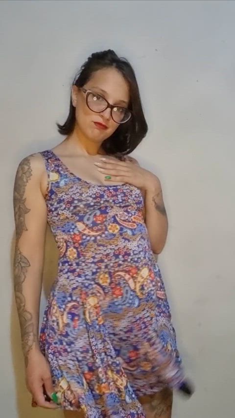 I will fuck your ass with my cute flowery dress 🥰