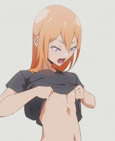 Animation Anime Bouncing Tits Redhead Teen Tits Undressing White Girl clip