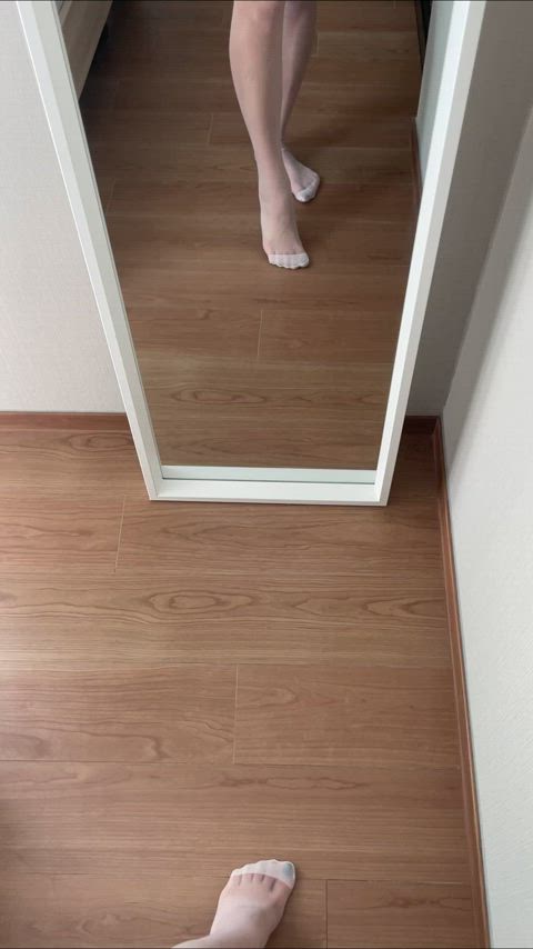 mirror nude selfie clip