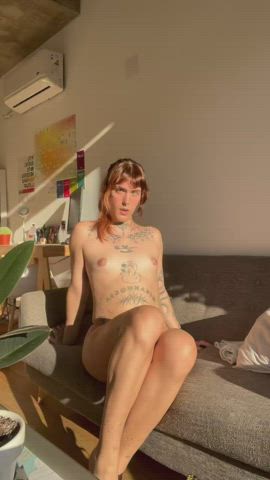 tattoo trans trans woman clip